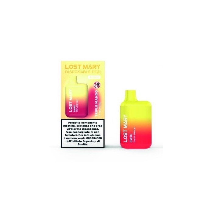 ELFBAR LOST MARY DISPOSABLE POD - TRIPLE MANGO 20 MG