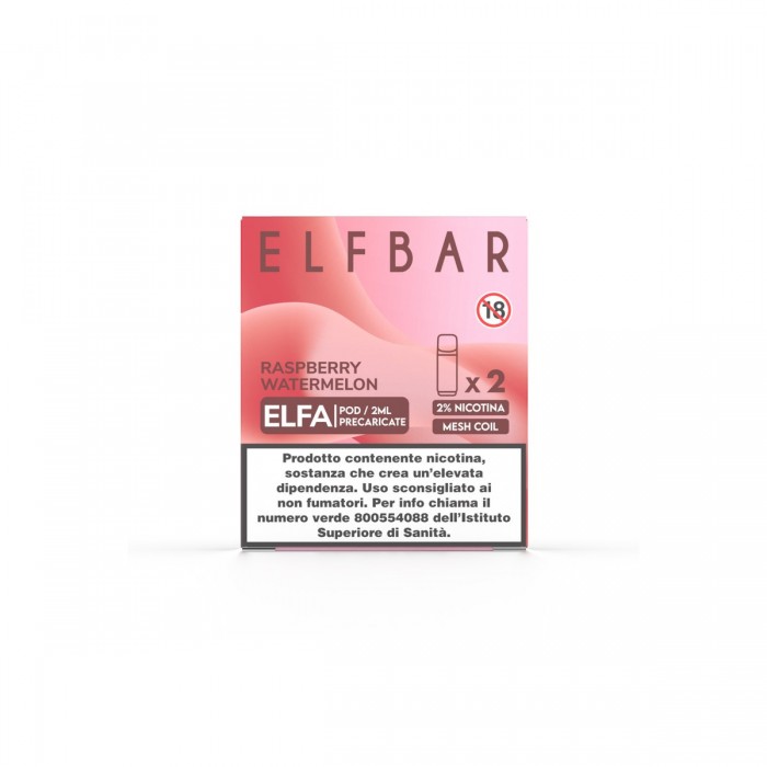 ELFBAR ELFA 2ML PREFILLED POD RASPBERRY WATERMELON